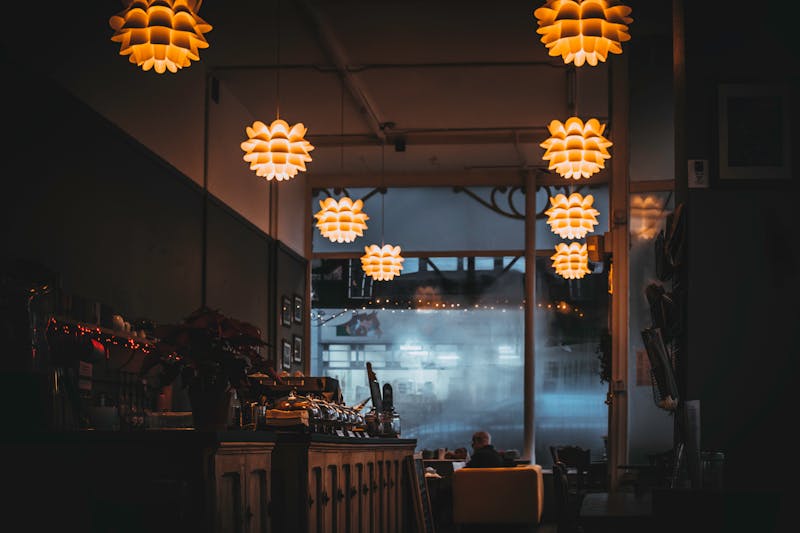 Cozy restaurant interior